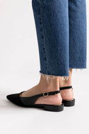 Μπαλαρίνες slingback  μυτερές 