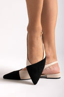 Μπαλαρίνες slingback  μυτερές 