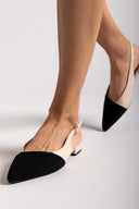 Μπαλαρίνες slingback  μυτερές 