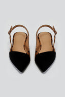 Μπαλαρίνες slingback μυτερές - Leopard - thefashionproject.gr - Sergio Todzi