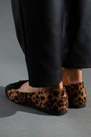 Μπαλαρίνες suede με print ERYNN
