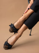 Μπαλαρίνες suede με print Estil - Leopard - thefashionproject.gr - Estil