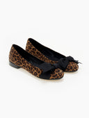 Μπαλαρίνες suede με print Estil - Leopard - thefashionproject.gr - Estil