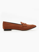 Μπαλαρίνες suede μυτερά estil - Ταμπά - thefashionproject.gr - Estil