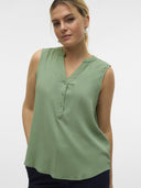 Μπλούζα αμάνικη με κουμπιά Vero Moda 10326002