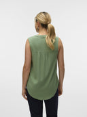 Μπλούζα αμάνικη με κουμπιά Vero Moda 10326002