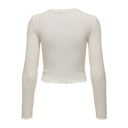 Μπλουζάκι cropped μακρυμάνικο ONLY 15299623