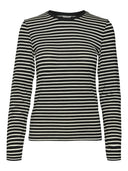 Μπλούζα μακρυμάνικη με ρίγες AWARE by VERO MODA 10298360