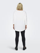Μπλούζα με ανοιχτή λαιμόκοψη Carmakoma Plus size 15229806