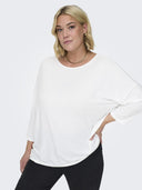 Μπλούζα με ανοιχτή λαιμόκοψη Carmakoma Plus size 15229806