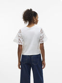 Μπλούζα με δαντέλα στα μανίκια Vero Moda 10329679