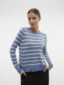 Μπλούζα με ελαφριά πλέξη ριγέ  Vero moda 10282354