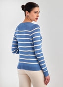 Μπλούζα με ελαφριά πλέξη ριγέ  Vero moda 10282354