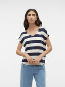 Μπλούζα με φαρδιές ρίγες Vero moda 10308475