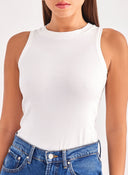 Μπλούζα ριμπ αμάνικη AWARE by Vero Moda 10275519