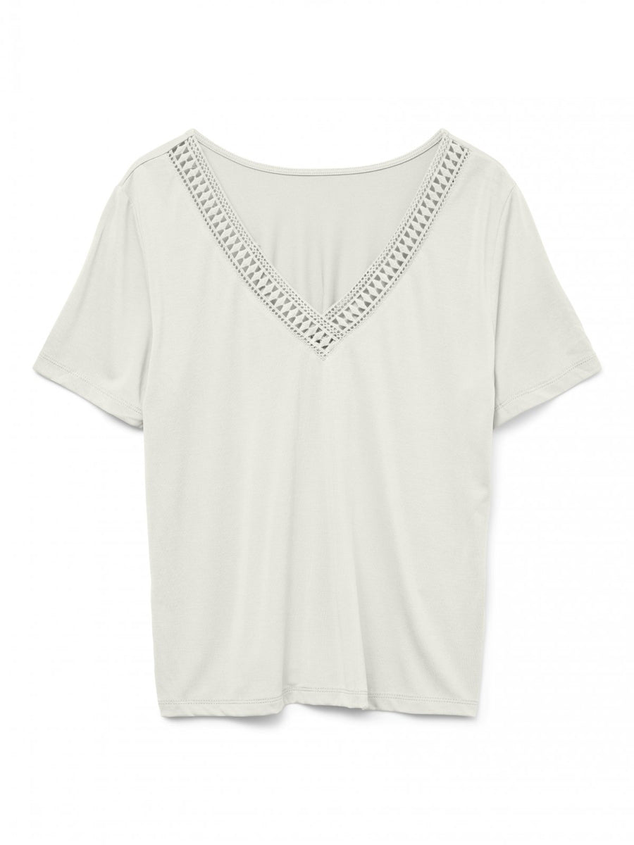 Μπλούζα v cut με σχέδιο Vero Moda 10329687