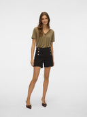 Μπλούζα v cut με σχέδιο Vero Moda 10329687