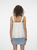 Μπλούζα κιπούρ Vero Moda 10305374 - Λευκό - thefashionproject.gr - VERO MODA