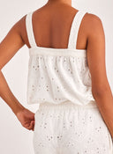 Μπλούζα κιπούρ Vero Moda 10305374 - Λευκό - thefashionproject.gr - VERO MODA