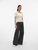 Μπλούζα με ανοιχτούς ώμους AWARE by Vero moda 10323420 - Λευκό - thefashionproject.gr - AWARE by VERO MODA - 23747001003