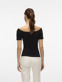 Μπλούζα με ανοιχτούς ώμους AWARE by Vero moda 10323420 - Μαύρο - thefashionproject.gr - AWARE by VERO MODA - 23747002003