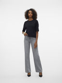 Μπλούζα με κοντό μανίκι VERO MODA 10320460 - Μαύρο - thefashionproject.gr - VERO MODA