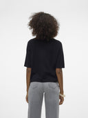 Μπλούζα με κοντό μανίκι VERO MODA 10320460 - Μαύρο - thefashionproject.gr - VERO MODA - 22662002003