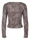 Μπλούζα με print PIECES 17157755 - Leopard - thefashionproject.gr - PIECES