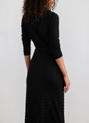 Μπλουζάκι με διάτρητο σχέδιο Vero Moda 10309749 - Μαύρο - thefashionproject.gr - VERO MODA