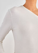 Μπλουζάκι με ένα μανίκι Different Shop 01 - 177 - Λευκό - thefashionproject.gr - DIFFERENT - SHOP