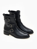 Μποτάκια biker με τοκάδες Gabi Boots 1993 - Μαύρο - thefashionproject.gr - Gabi Boots 1993