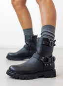 Μποτάκια biker Xti 142936 - Μαύρο - thefashionproject.gr - Xti Footwear