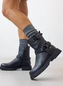 Μποτάκια biker Xti 142936 - Μαύρο - thefashionproject.gr - Xti Footwear