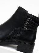 Μποτάκια casual αστραγάλου με pattern Erynn