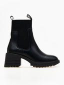 Μποτάκια chelsea με chunky σόλα ERYNN - Μαύρο - thefashionproject.gr - ERYNN