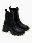 Μποτάκια chelsea με chunky σόλα ERYNN - Μαύρο - thefashionproject.gr - ERYNN
