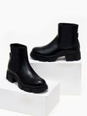 Μποτάκια chelsea με chunky σόλα PIECES 17151946 - Μαύρο - thefashionproject.gr - PIECES