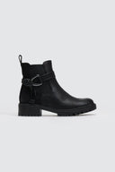 Μποτάκια chelsea με κρίκο ERYNN - Μαύρο - thefashionproject.gr - ERYNN