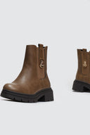 Μποτάκια chelsea με μεταλλικό στοιχείο ERYNN - Τάουπε - thefashionproject.gr - ERYNN