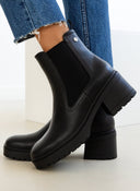 Μποτάκια chelsea με ραφή στη σόλα Xti 143370 - Μαύρο - thefashionproject.gr - Xti Footwear