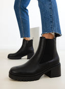 Μποτάκια chelsea με ραφή στη σόλα Xti 143370 - Μαύρο - thefashionproject.gr - Xti Footwear