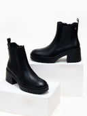 Μποτάκια chelsea με ραφή στη σόλα Xti 143370 - Μαύρο - thefashionproject.gr - Xti Footwear