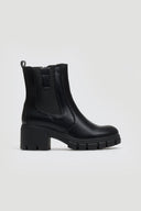 Μποτάκια chelsea με τακούνι - Μαύρο - thefashionproject.gr - La Coquette
