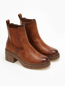 Μποτάκια chelsea με τακούνι Refresh 170997 - Κάμελ - thefashionproject.gr - Refresh