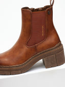 Μποτάκια chelsea με τακούνι Refresh 170997 - Κάμελ - thefashionproject.gr - Refresh