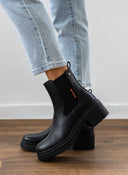 Μποτάκια chelsea με τακούνι Refresh 170997 - Μαύρο - thefashionproject.gr - Refresh