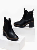 Μποτάκια chelsea με τακούνι Refresh 172008 - Μαύρο - thefashionproject.gr - Refresh