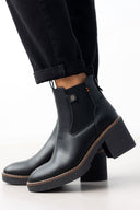 Μποτάκια chelsea με τακούνι Refresh 172008 - Μαύρο - thefashionproject.gr - Refresh