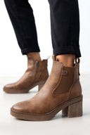 Μποτάκια chelsea με τακούνι Refresh 172008 - Τάουπε - thefashionproject.gr - Refresh
