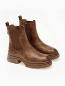 Μποτάκια chelsea Refresh 171985 - Τάουπε - thefashionproject.gr - Refresh